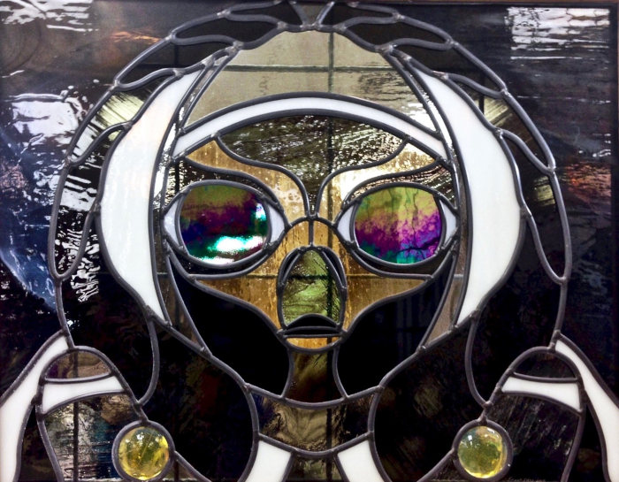 Extraterrestrial stained glass